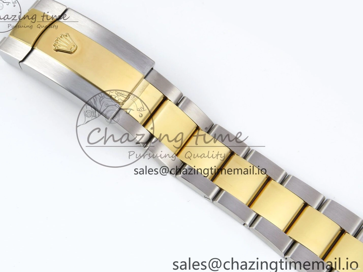 126233 Edition YG Dial 36 A3235 Bracelet on YG Best Leaf SS Stick Oyster DateJust EWEF 0505